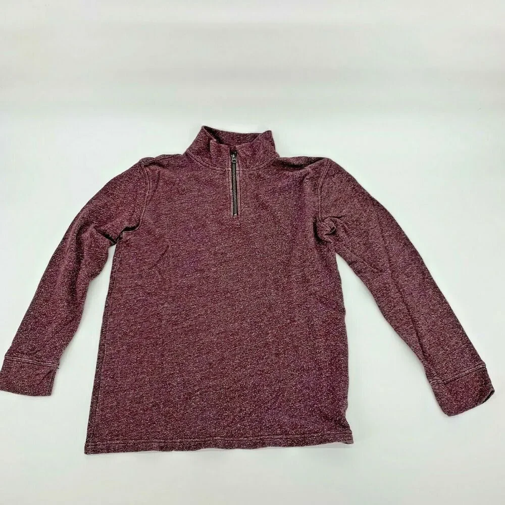 The Children’s Place Boys Quarter Zip Pull Over Sweatshirt Kid’s Size XXL